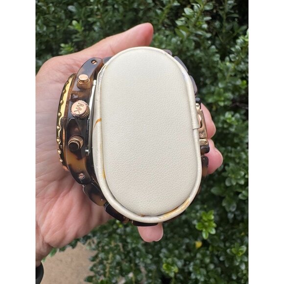 Michael Kors MK5166 Women’s Watch Gold-tone stainless steel and tortoise acetate - Picture 7 of 10